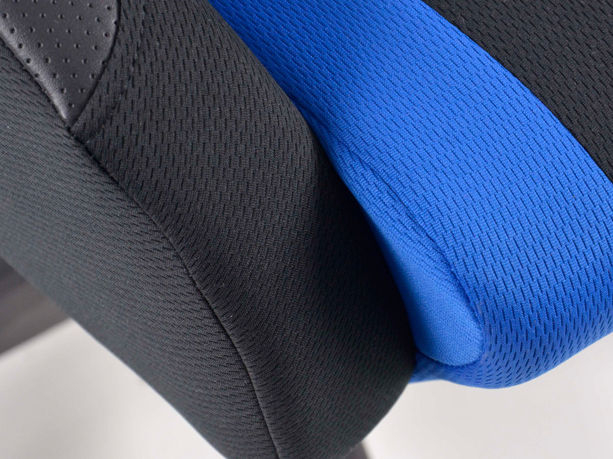 FK Sportsitz Bürodrehstuhl Racecar schwarz/blau Chefsessel Drehstuhl Bürostuhl FK Sportsitz Bürodrehstuhl Racecar schwarz/blau Chefsessel Drehstuhl Bürostuhl